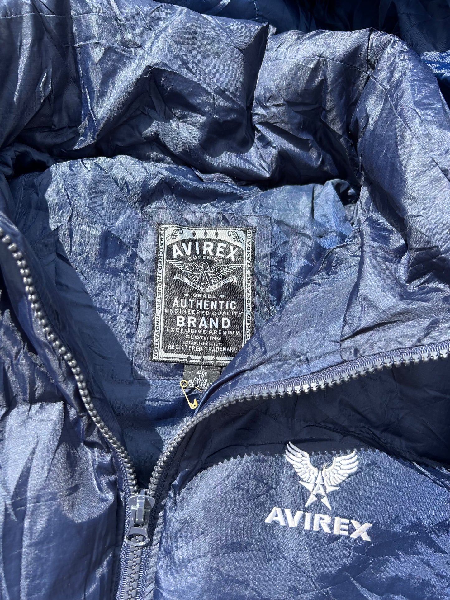 Avirex Puffer Jacket (L)