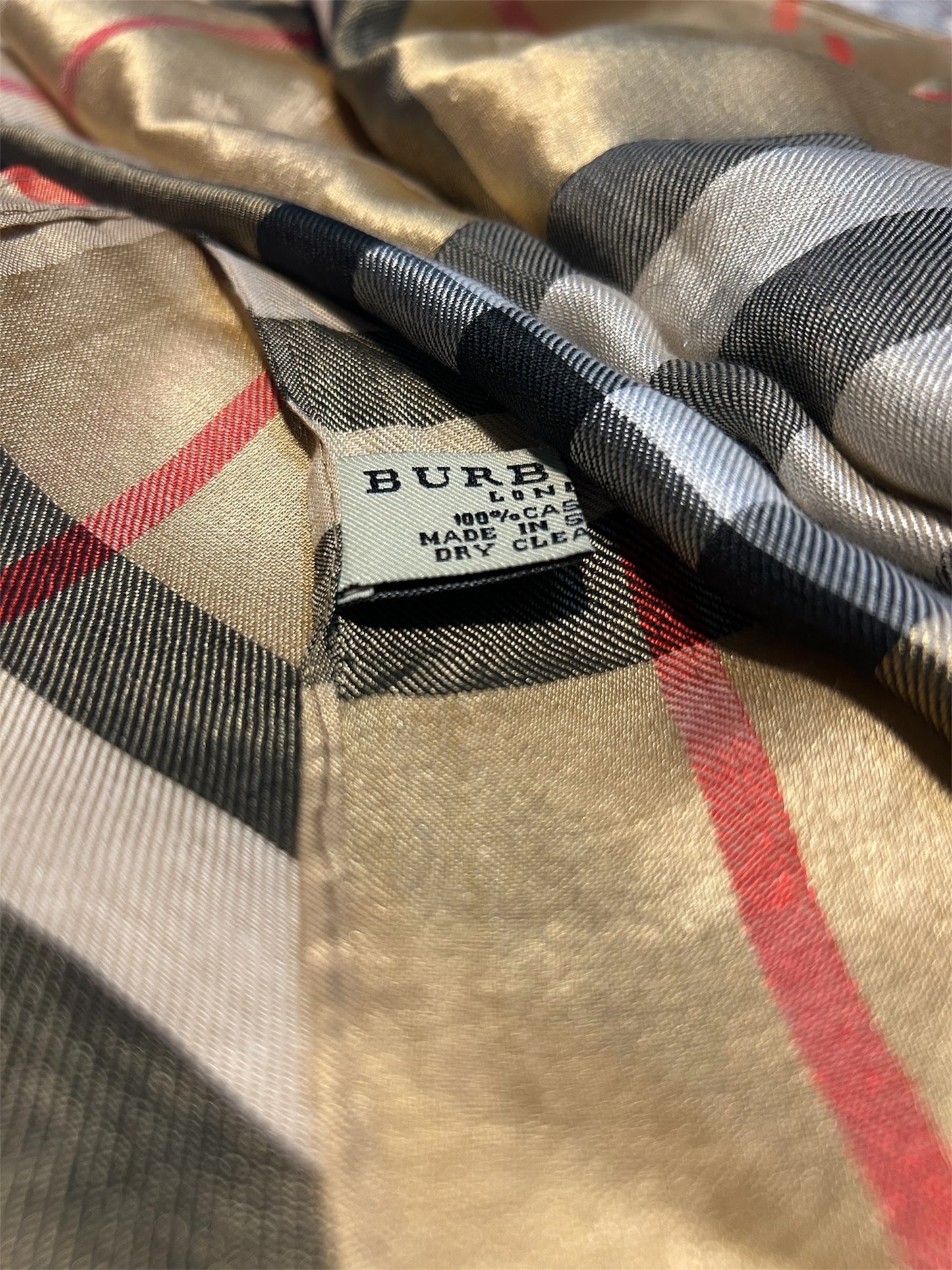 Burberry Cashmere Scarf (L)