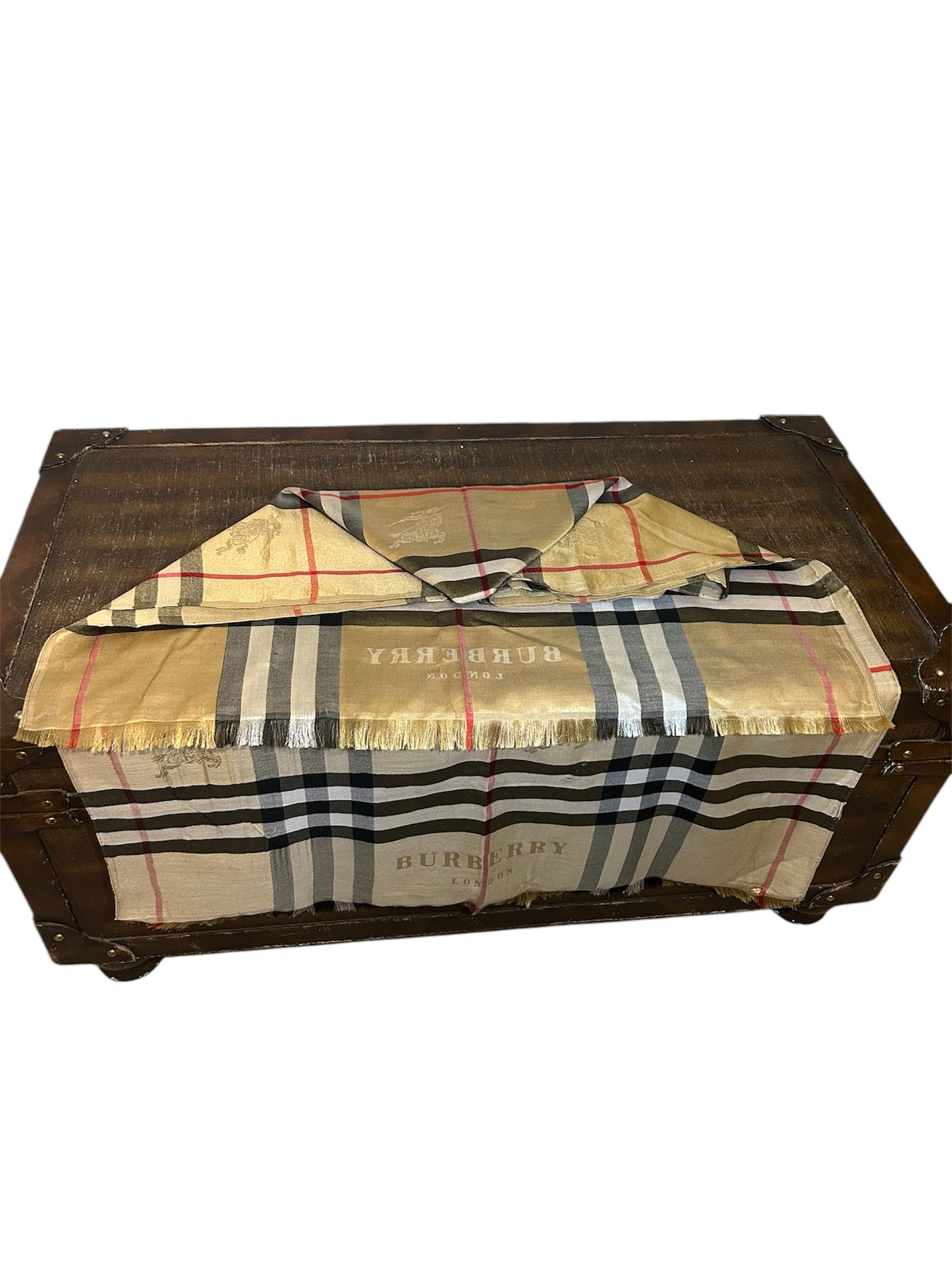 Burberry Cashmere Scarf (L)